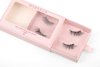 Preglued Half Lashes- NOIR