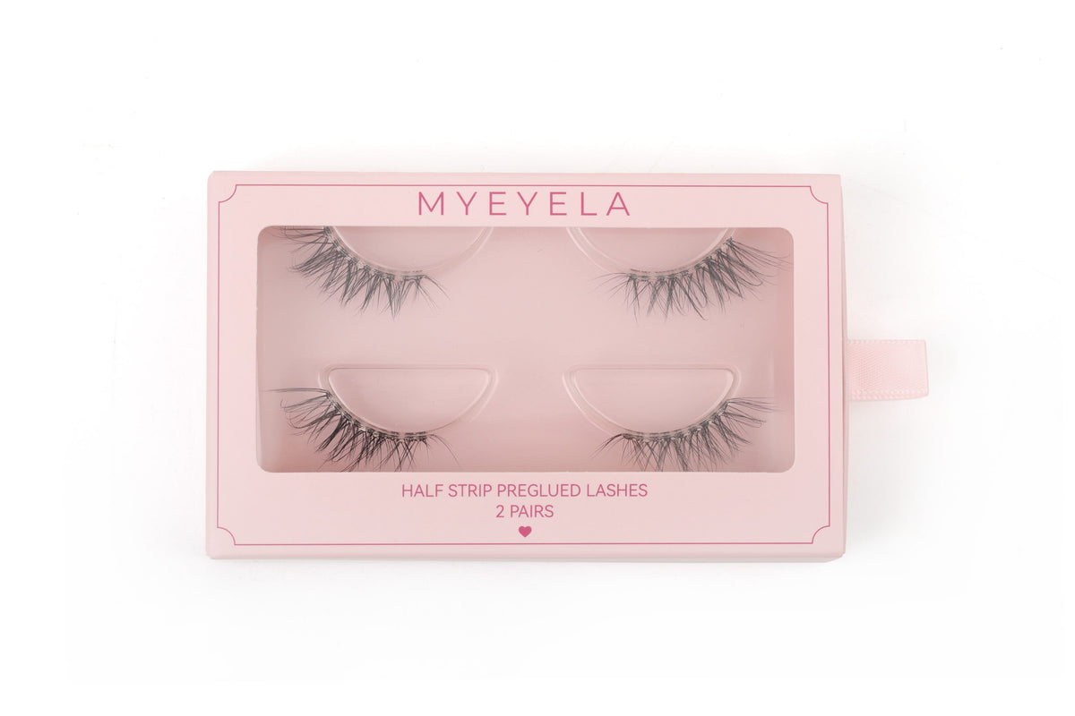 Preglued Half Lashes- SOFTIE